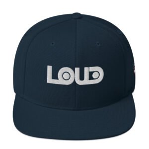 LoudLove Raised Logo Snapback Hat