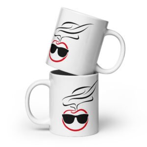 Smoking Cherry Glossy Mug